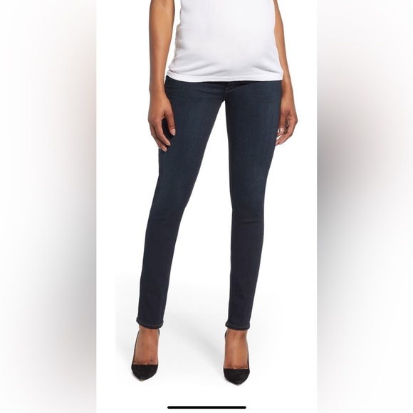 PAIGE transcend - skyline skinny maternity jeans - Picture 2 of 13